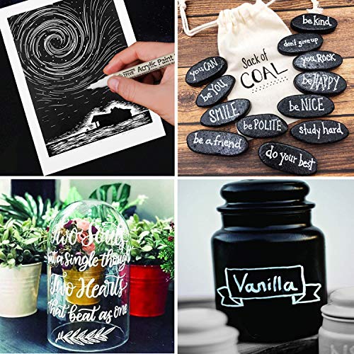 Acrylic Gold Paint Pens - 6 Pack