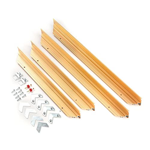 Gold Metal Floater Frame for Canvas Painting