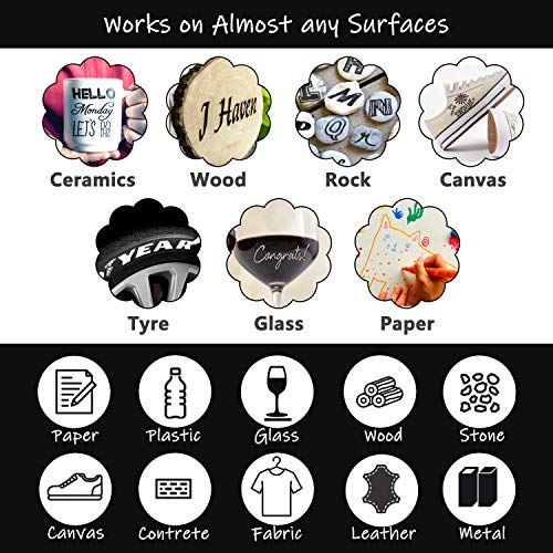 Acrylic Gold Paint Pens - 6 Pack