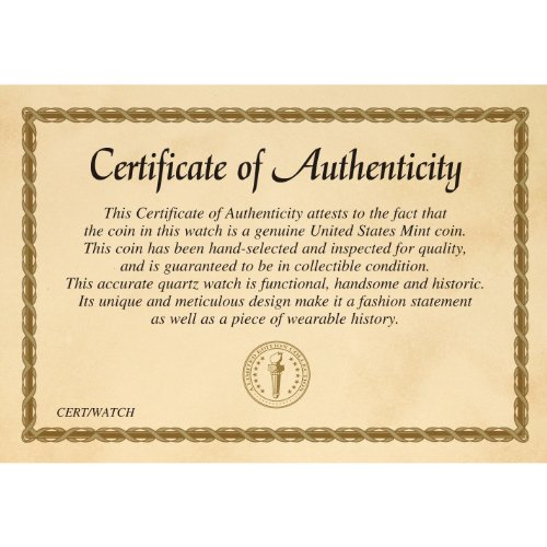 Gold Statue of Liberty Commemorative Pocket Watch