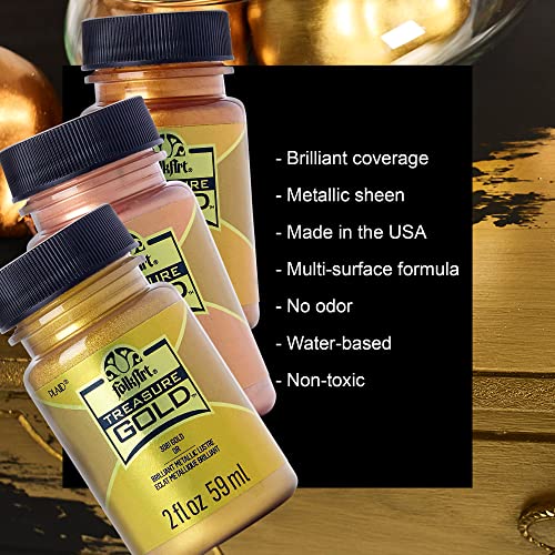 Metallic FolkArt Gold Craft Supplies