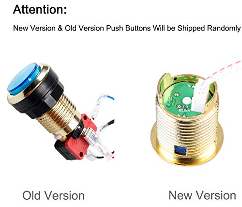 Golden Arcade Stick Kit for PC Games Mame Raspberry Pi