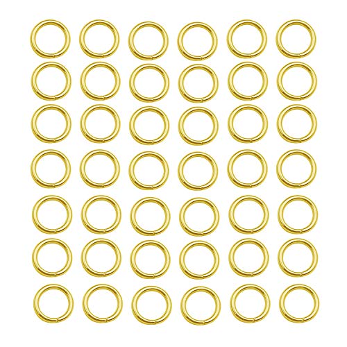 Gold Plated Jump Rings for DIY Jewelry