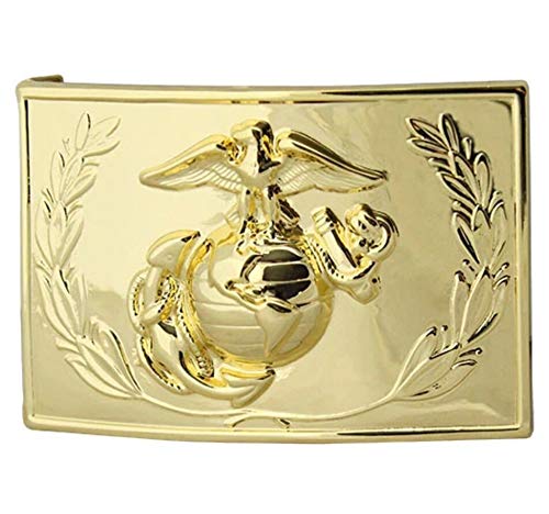 Marine Dress Buckle with 24K Gold Plating