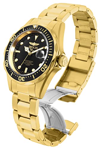 Pro Diver Collection Gold Plated Watch