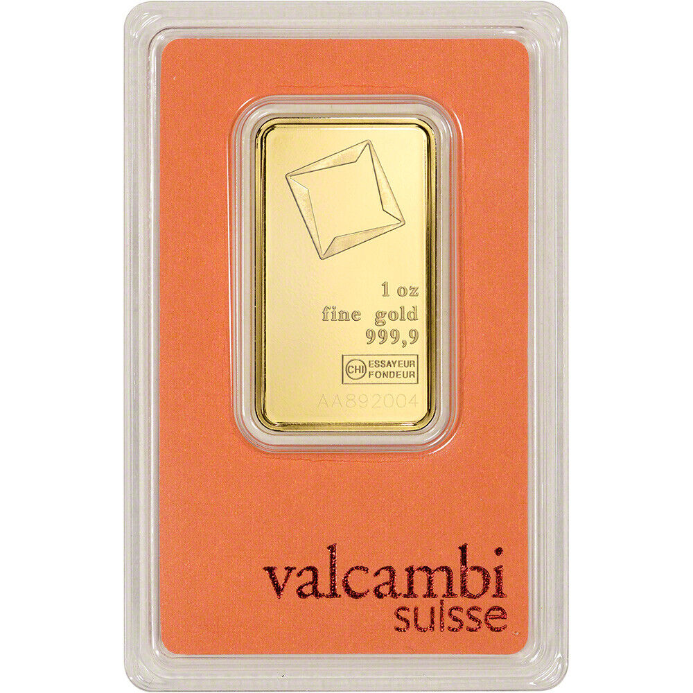 Valcambi Suisse 1 oz. Gold Bar