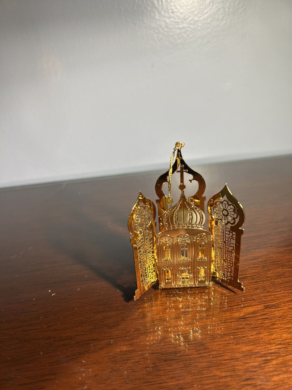 reed and barton gold plated christmas ornaments