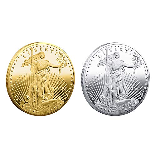 2021 Statue of Liberty Eagle Commemorative Gold/Silver Coins