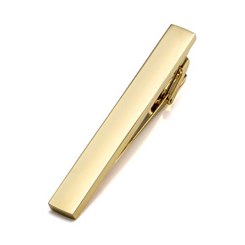 Engraved Steel Tie Clip for Men's Neckties