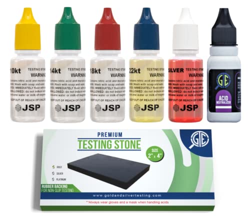 Gold and Silver Jewelry Testing Kit