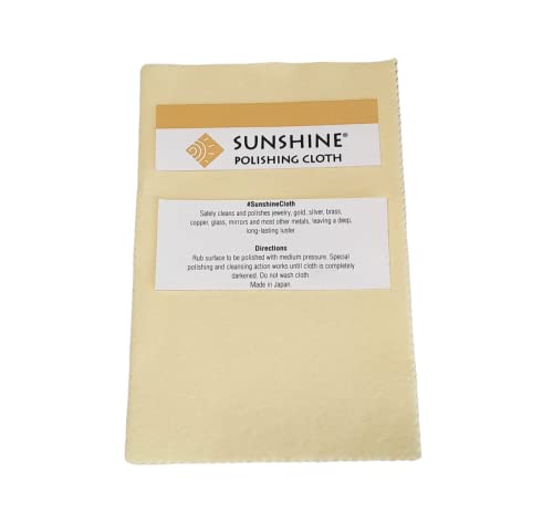 Gold & Silver Jewelry Polishing Cloth (8 words)