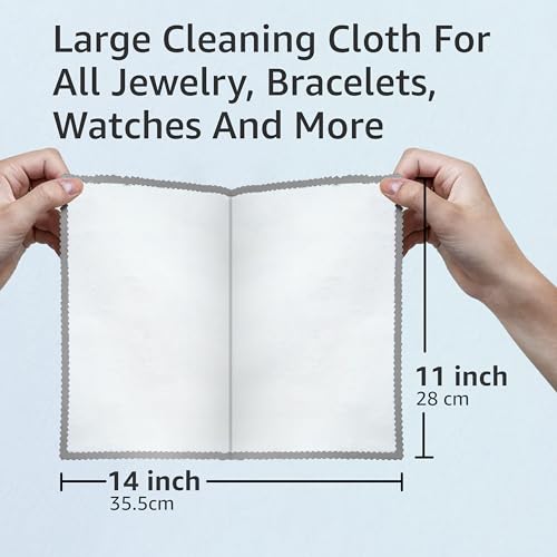 Premium Gold Jewelry Cleaning Cloth
