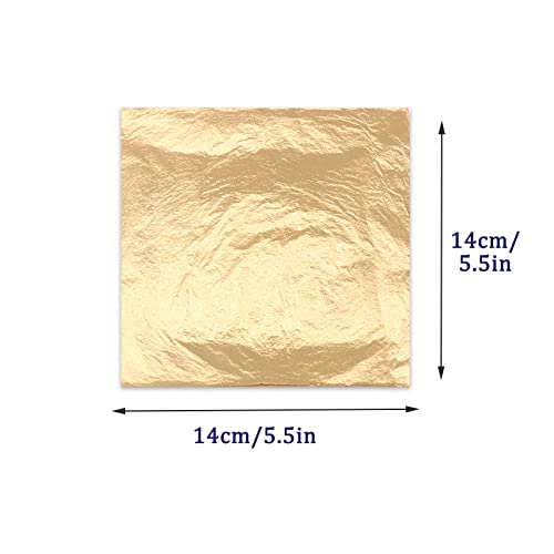 Gold and Silver Leaf for Crafting & Decoration