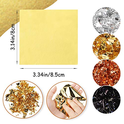 Gold Foil Sheets for DIY Crafting & Decor