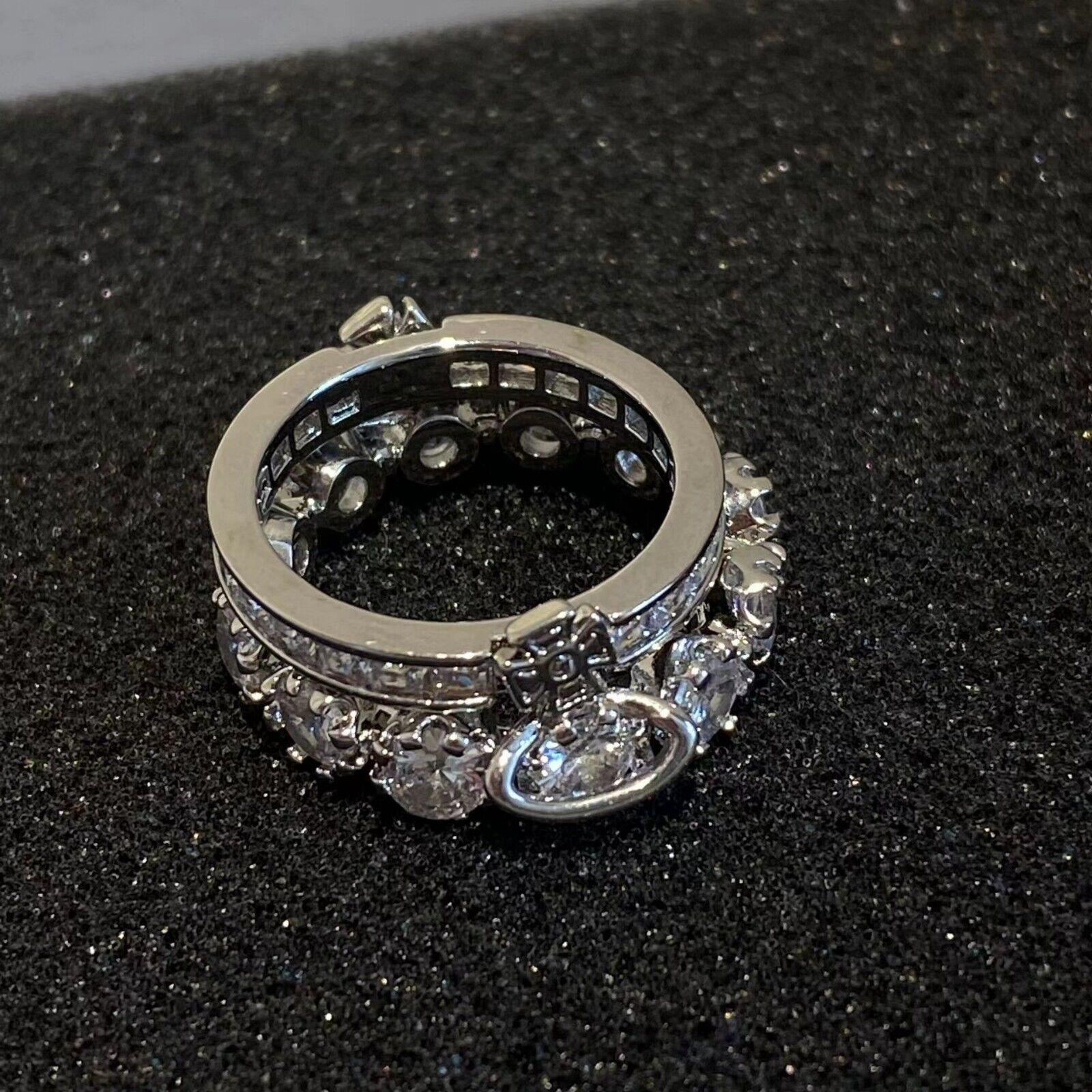Gold Vivienne Westwood Limited Edition Two-Layer Ring