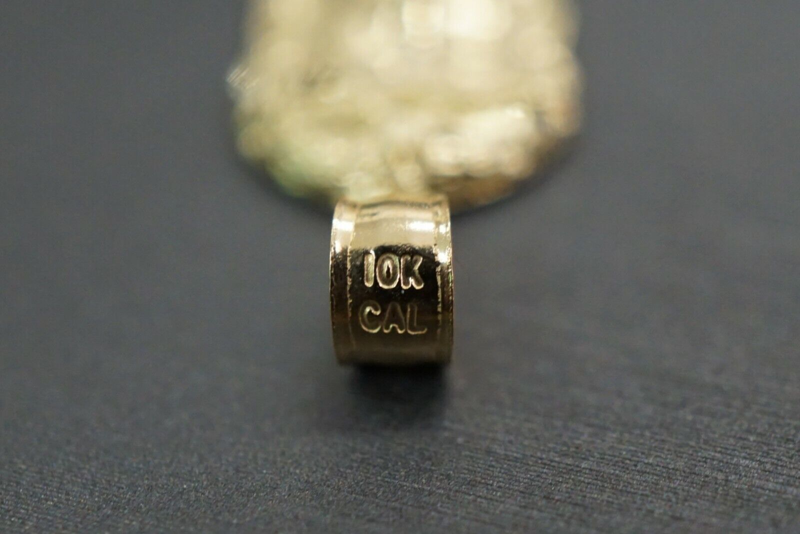 Real 10K Solid Yellow Gold Diamond Cut Jesus Face Charm Pendant. 2 Sizes 