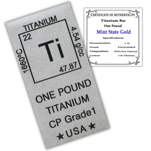 Chemical Design 1 LB Gold Bar