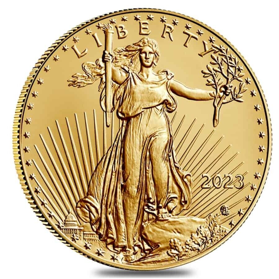 2023 1 oz Gold American Eagle $50 Coin BU