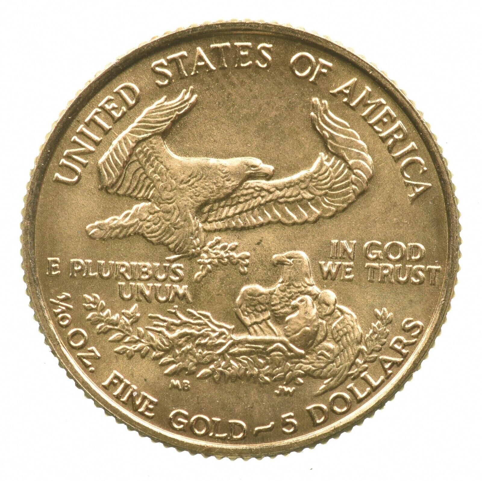 Random Date $5 1/10 Oz American Gold Eagle