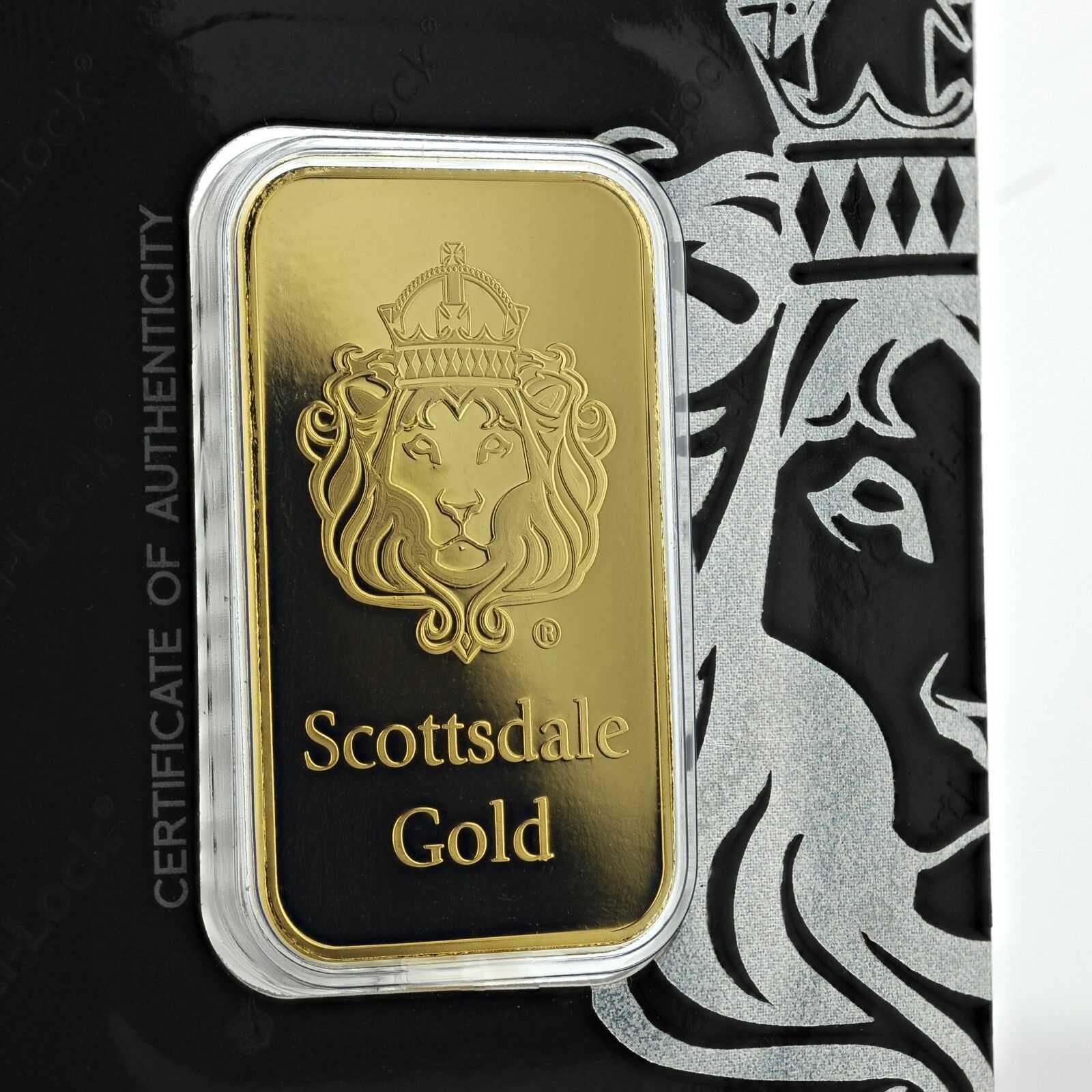Scottsdale Mint 1oz .9999 Gold Bar