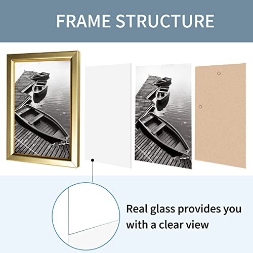 Gold Giverny Picture Frames Set of 4