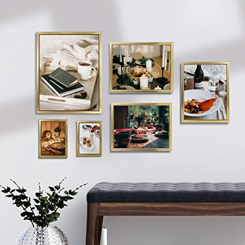 Gold Giverny Picture Frames Set of 4