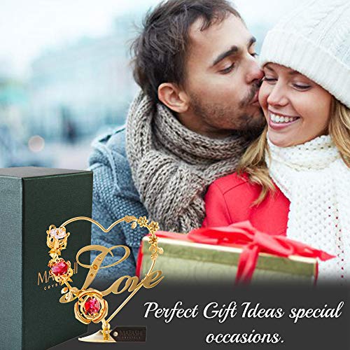 Love Table Top Ornament in 24k Gold