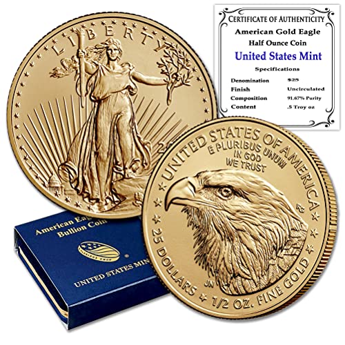 2023 American Eagle Gold Coin BU with Box & COA