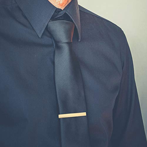 Engraved Steel Tie Clip for Men's Neckties