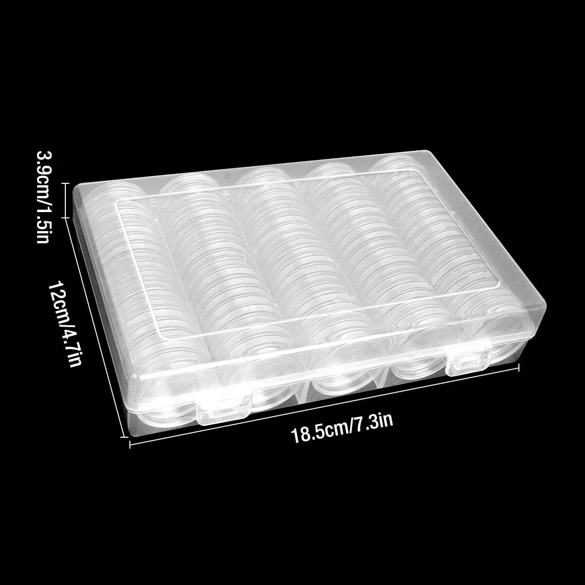 Gold Coin Storage Box Set - 100 pcs