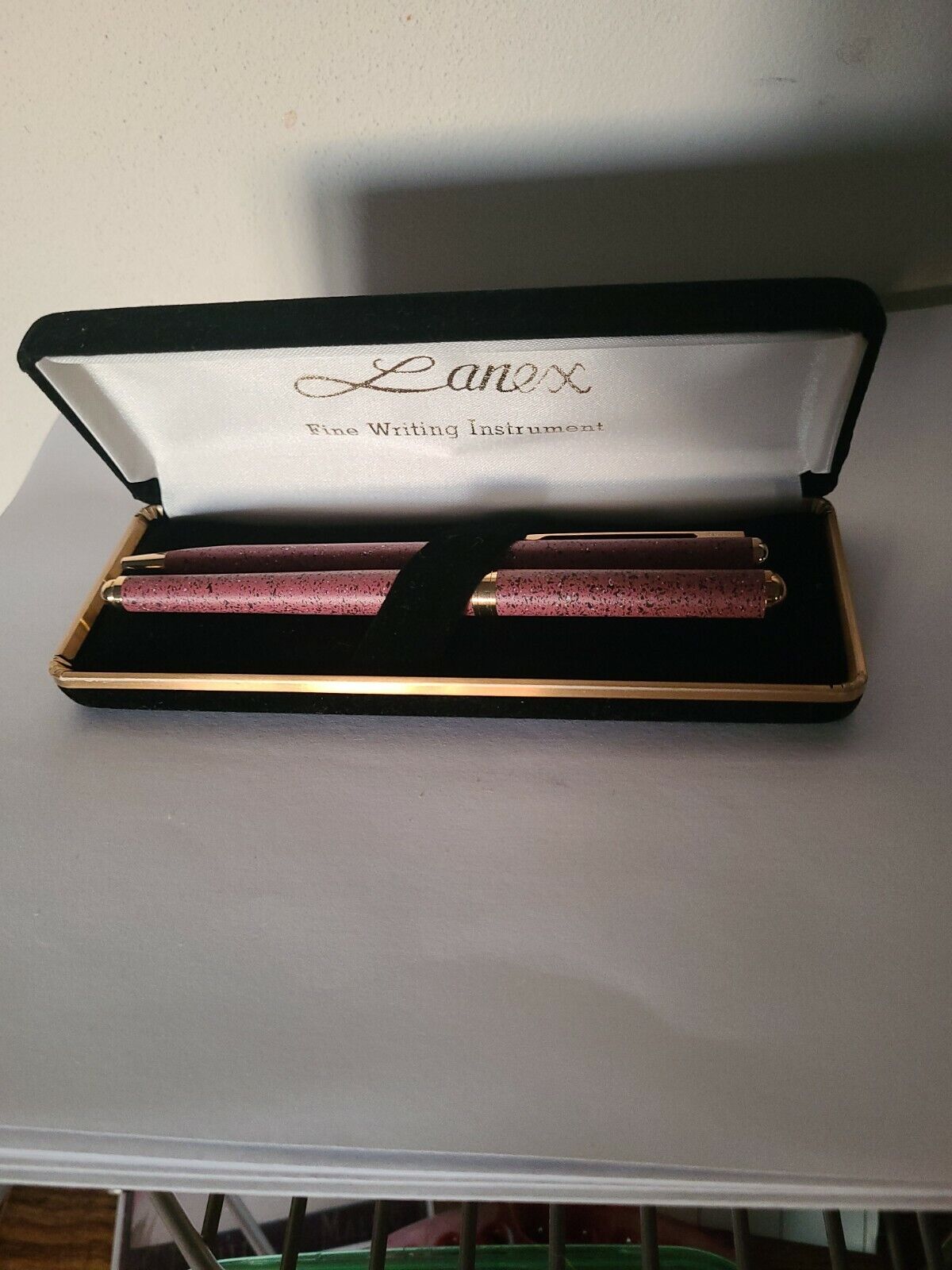 Gold Plated Lanex Writing Instruments Set