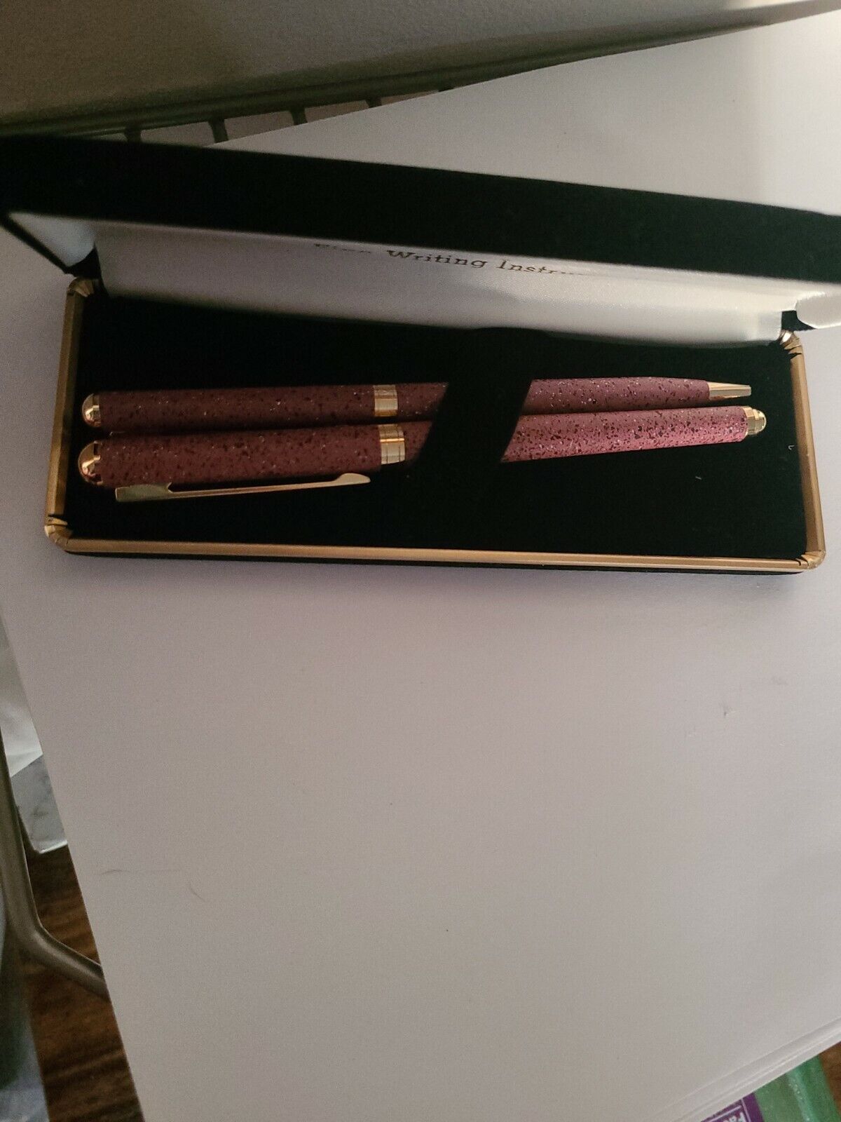 Gold Plated Lanex Writing Instruments Set