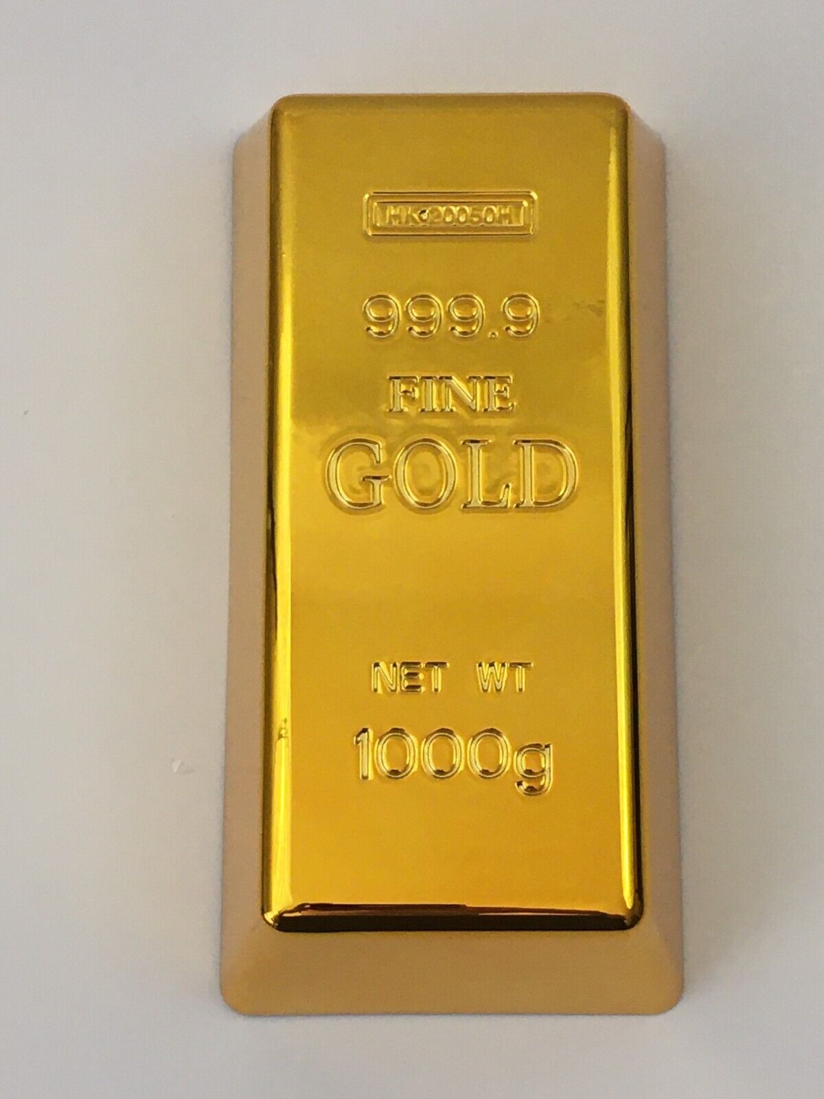 Gold Bar Business Card Holder Display Case