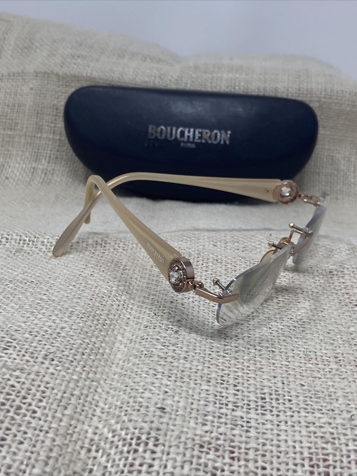 Boucheron AU2 Gold Plated Eyewear