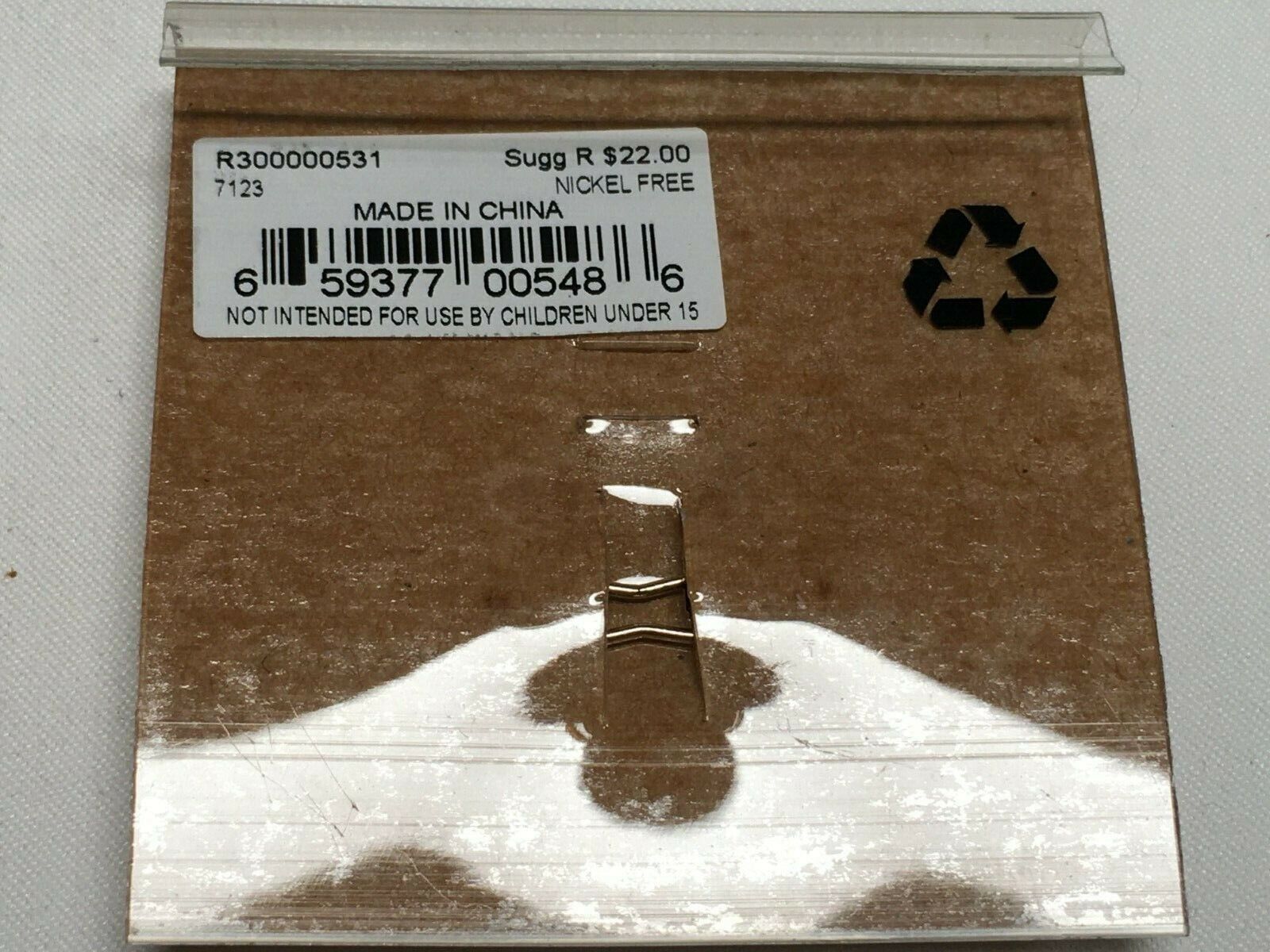 Rachel Roy Gold Plated Crystal Hair Clip