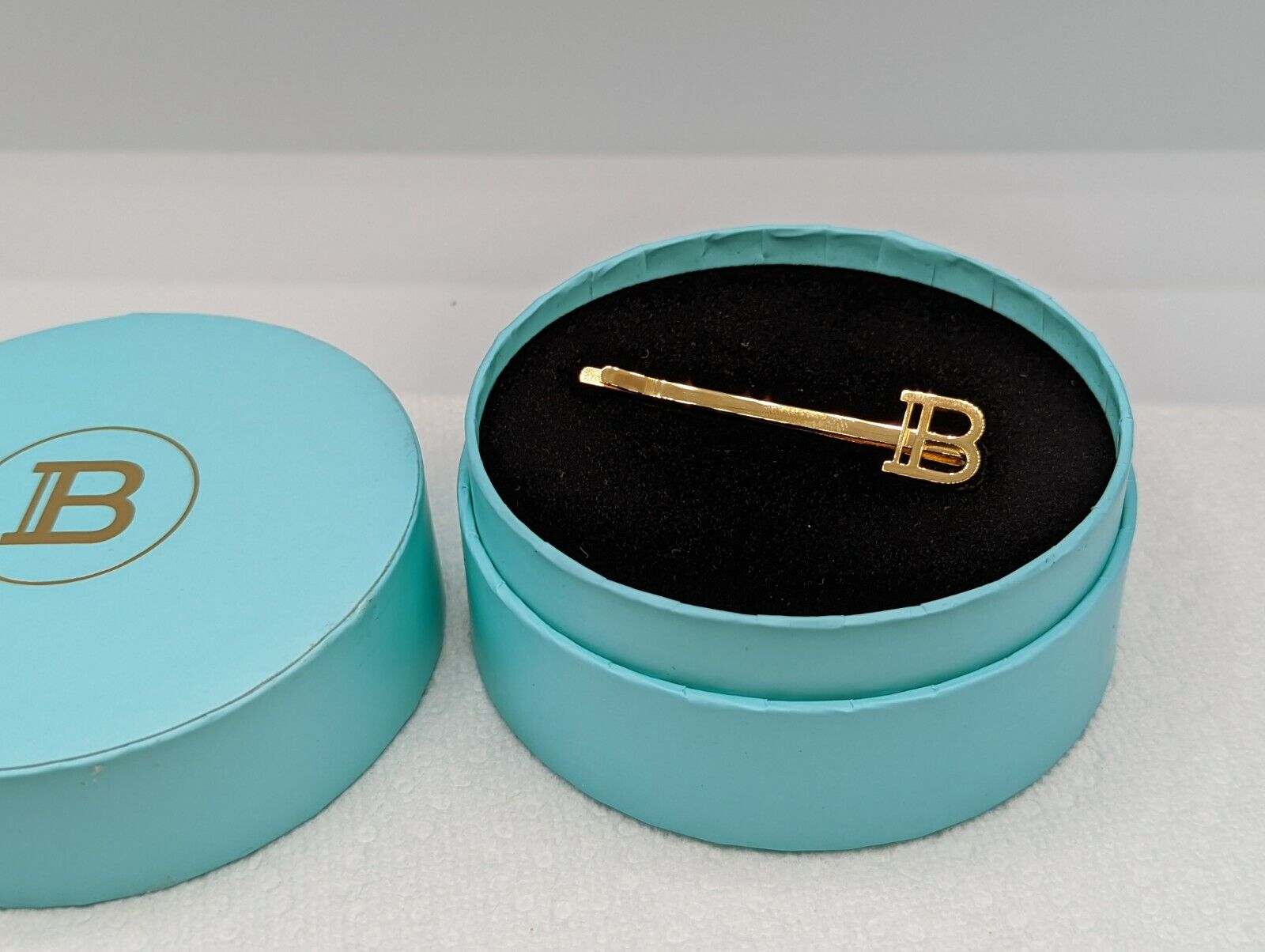 Balmain Paris Hair Slide B SS21 Pin 18k Gold Plated Les Accessories Hair Clip