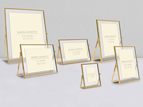 Gold Metal Floating Frame (Gold, 8x10)
