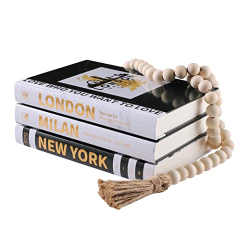 Gold Travel Themed Decorative Book Set