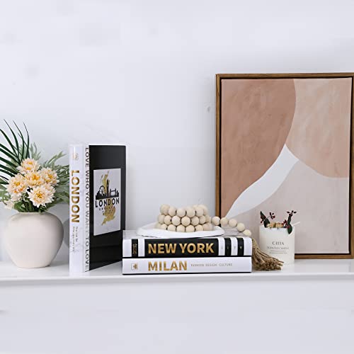 Gold Travel Themed Decorative Book Set