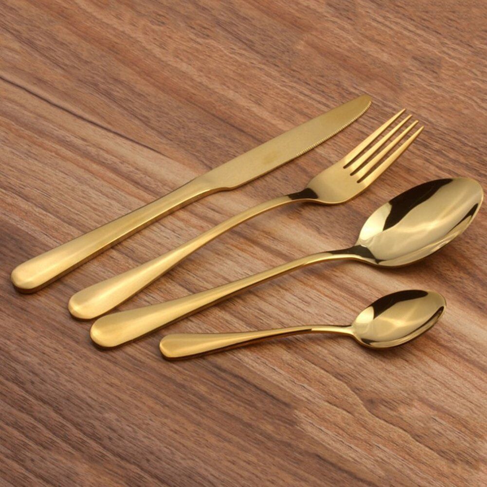 Rainbow Stainless Steel Flatware Set (4 pieces)