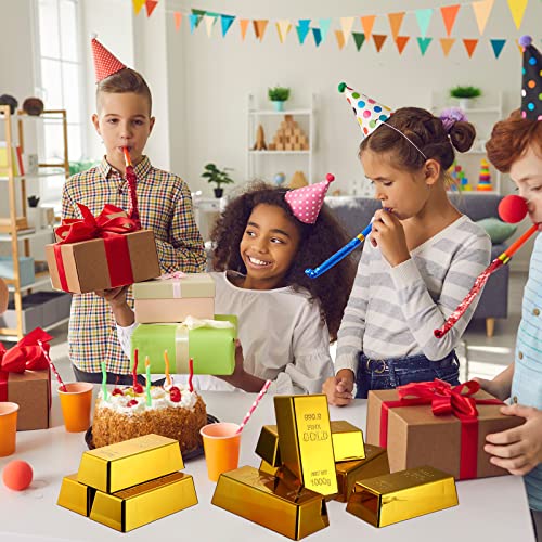 Golden Brick Bullion Replica for Decoration and Costumes