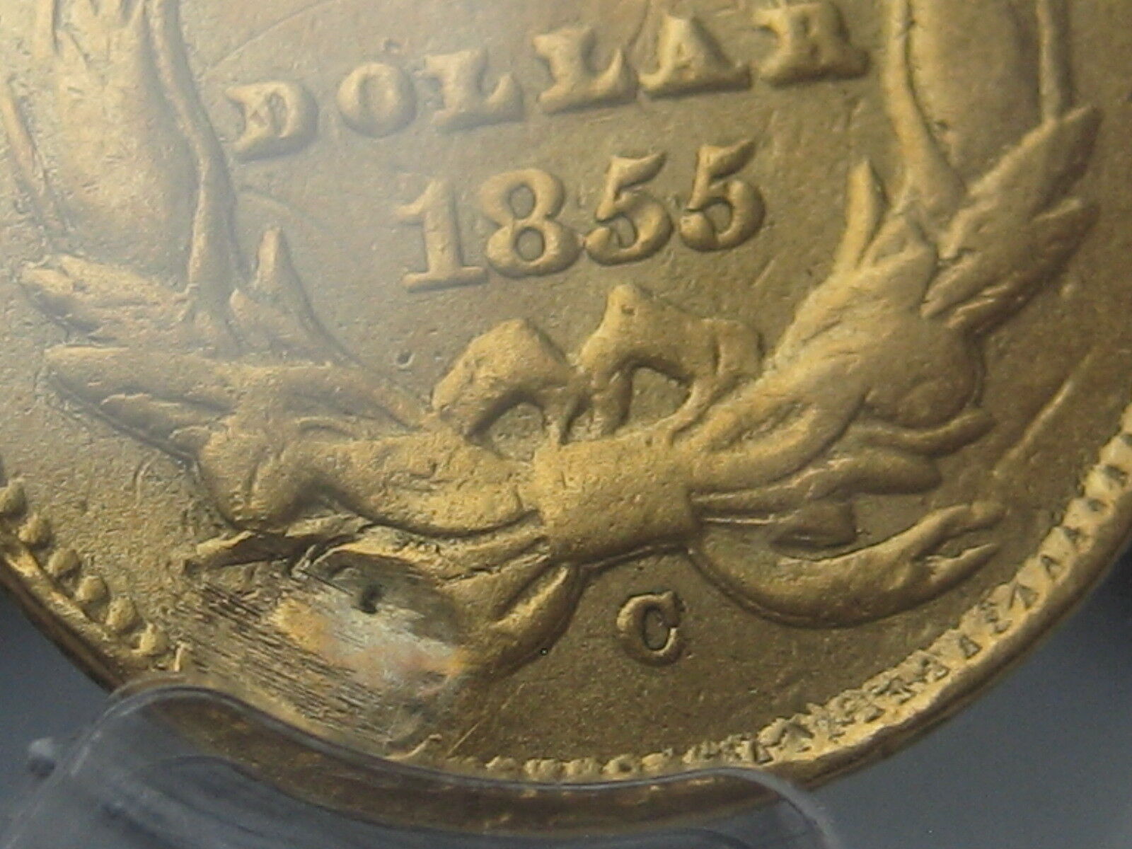 1855 CPCGS Gold Indian Princess Rare Coin