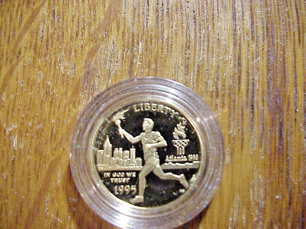 1996 Atlanta Olympics Gold Proof Coin 1/4 oz