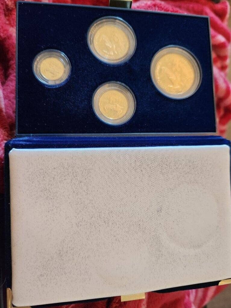 1988 American Eagle Gold Proof Set with COA