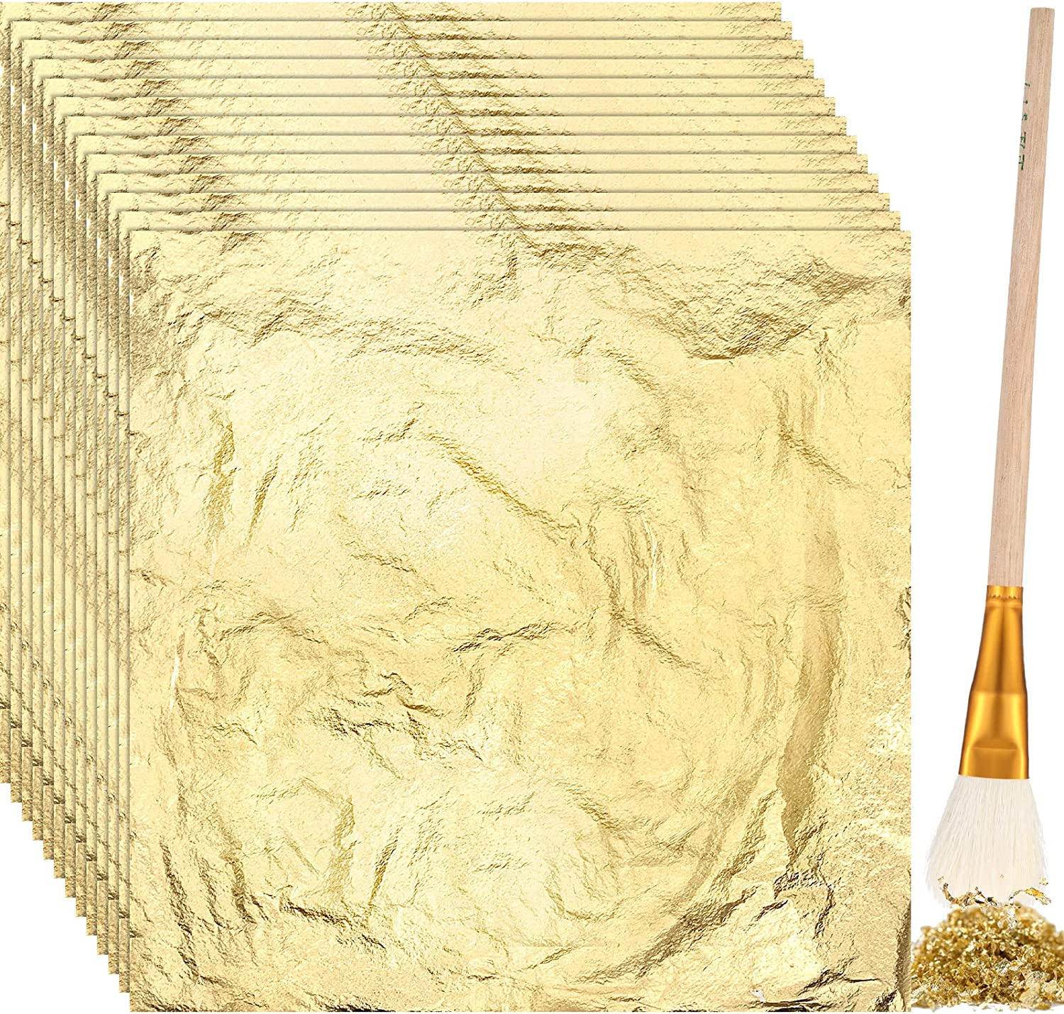 DIY Gold Foil Sheets for Crafting and Decorations