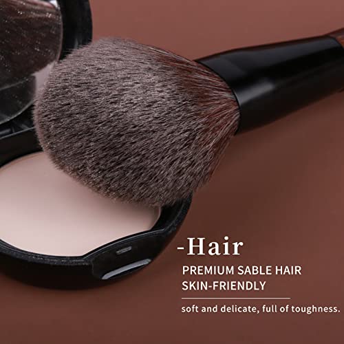 Luxury Organic Bamboo Makeup Brush Set by ENZO KEN