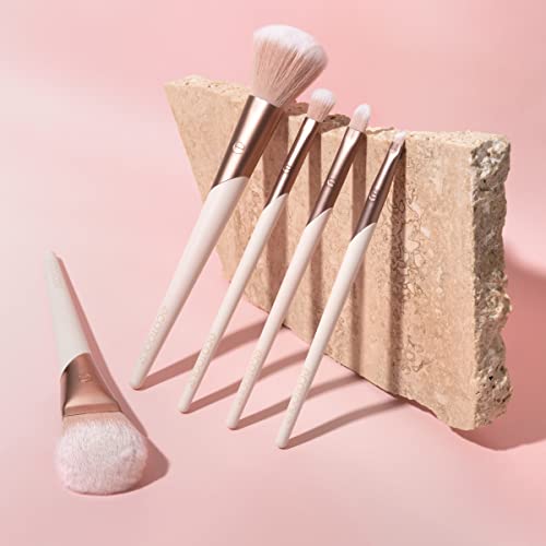 5 Piece Luxe Natural Elegance Makeup Brush Set