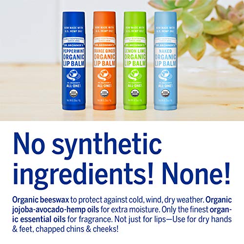 Organic Lip Balm - Dr. Bronner's Unscented