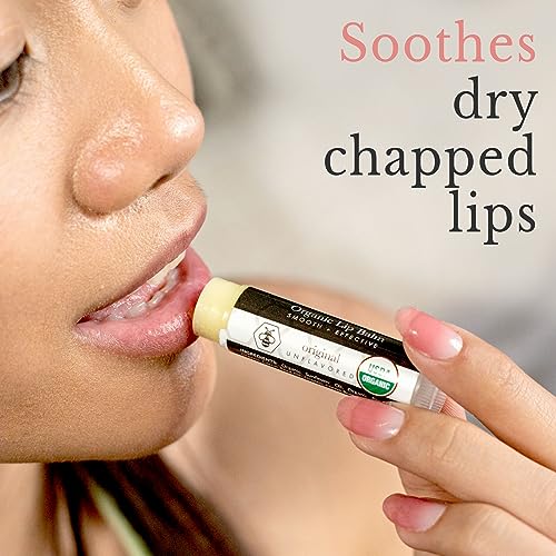 Organic Beeswax Lip Balm Pack