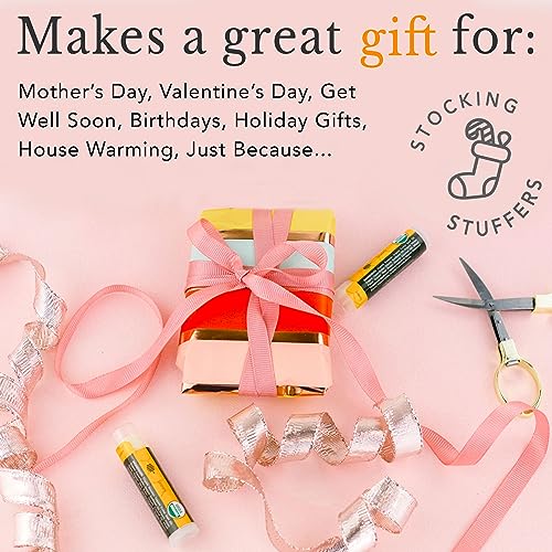 Organic Beeswax Lip Balm Pack